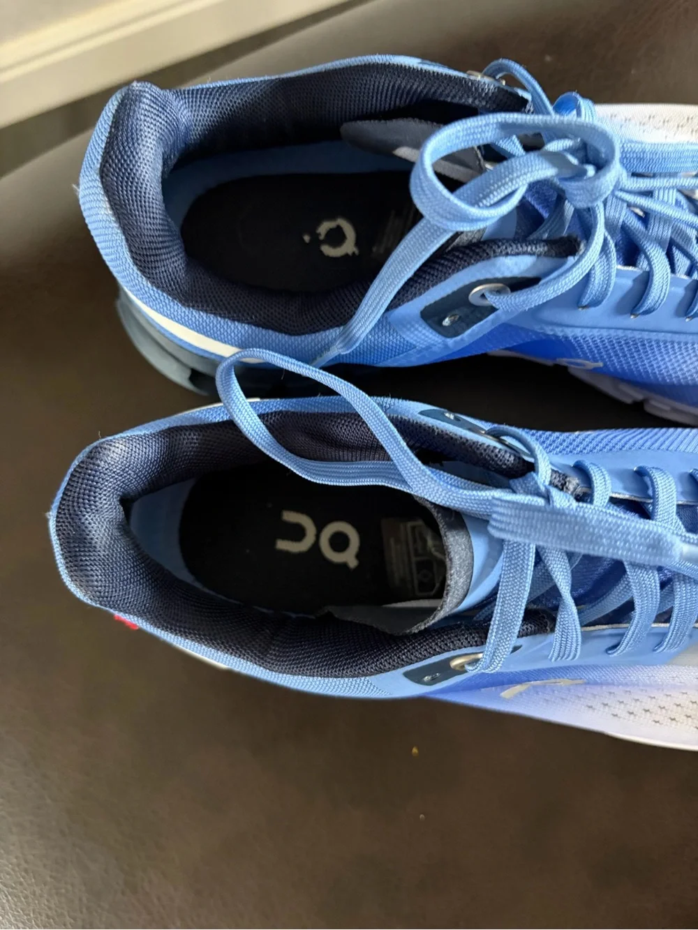 On Running Women's Gradient Blue to White On Cloud Sneakers